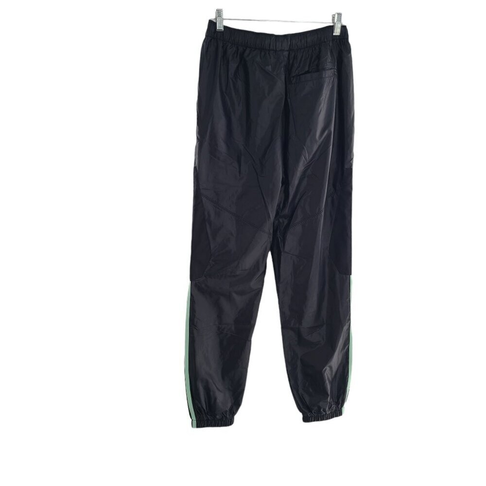 ADIDAS ORIGINALS R.Y.V. Pants Track Pants Sz Small Black Frozen Green NWT - Picture 2 of 7